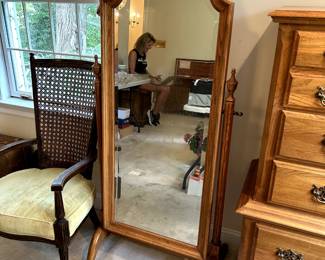 #42	Kincaid Tall Beveled Mirror - 26x62	 $100.00 
