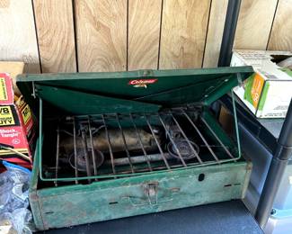 #135	Coleman 2 burner Campstove (as is)	 $25.00 
