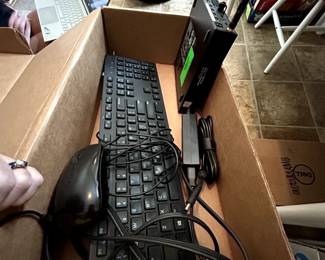 #84	Dell Keyboard, Mouse & Router	 $25.00 
