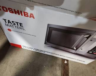 Toshiba Microwave still in the box. 