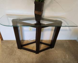  Beveled Glass Table