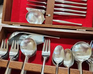 Lauffer Stainless Steel Flatware - Fabulous - Design 3 - Germany 
