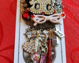 A jewelry 'collage' of Betty Boop!