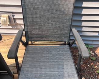 Folding lawn chairs