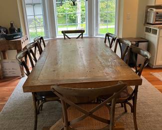Rustic Dining Table. $2000