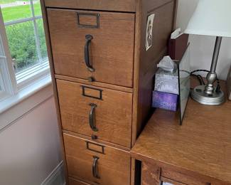 Vintage Filing Cabinet with Brass Fittings. Measurements and price to come