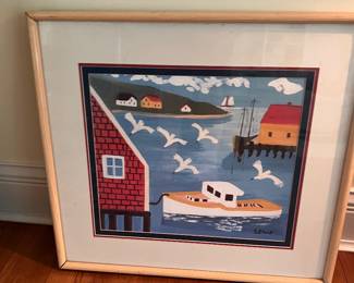 Artists Print of Docks. $50