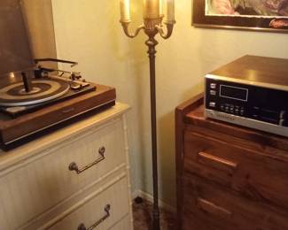 The lamp is a Rembrandt Torchiere Floor Lamp. Quite collectible