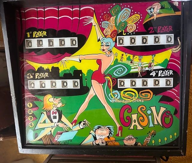 1972 CASINO PINBALL MACHINE