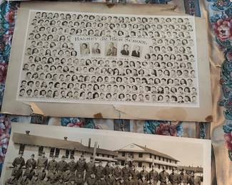 1940s BROOKLYN SCHOOL PHOTOS AND WWI PHOTO