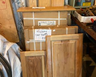 Hey cabinet makers - New in package - Hickory door fronts (12) and drawers (3).  Come check these out.  