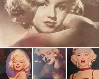 Quite a Marilyn Monroe collection…..She is a beauty!
