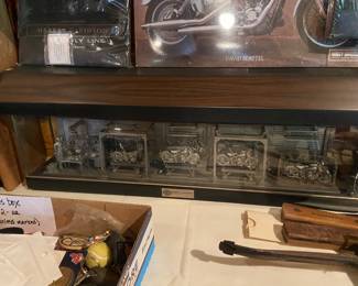 The Harley assembly line....quite an impressive piece.