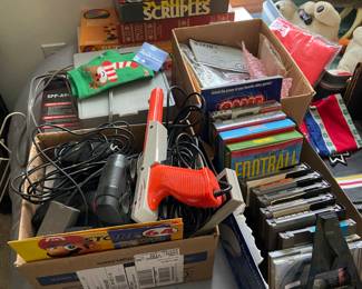 Misc. video games and components.  