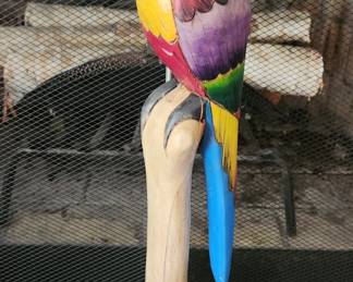 Wooden Parrot