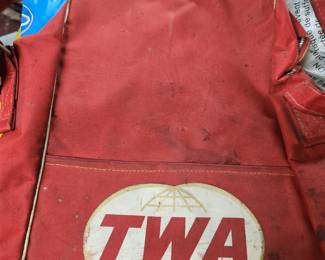 Collectible TWA Travel Bag