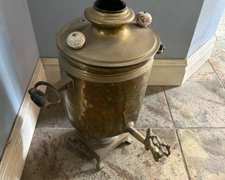 Brass tea pot