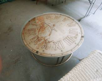 Clock Face Table
