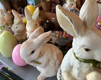 Bunnies, Rabbit decor.