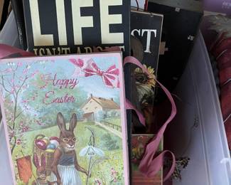 A plethora of artwork.