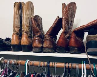 These boots are made for walking, honey.