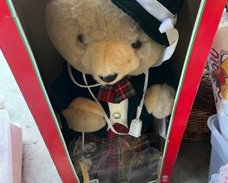 Christmas Display Bears.