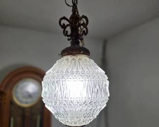 Hanging antique light