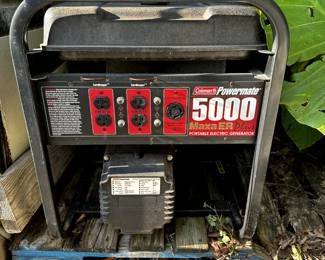 Coleman Powermate 5000 Maxa ER Plus Portable Electric Generator