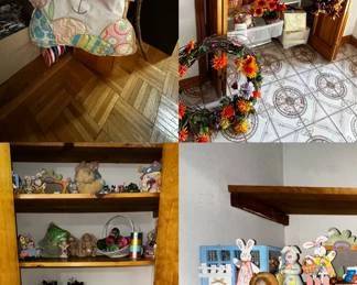 Easter, Fall, and Valentine's Day Decorations