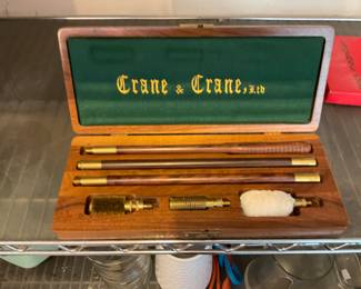 Unused gun cleaning kit for a 410