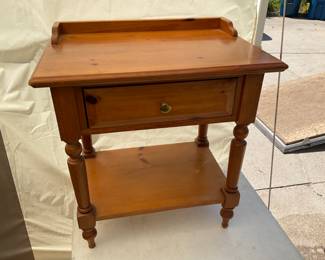 Pine side table - 2 available