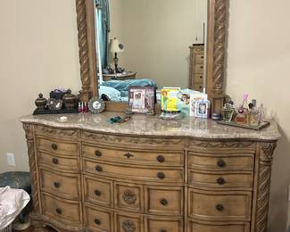 Ashley Furniture dresser and mirror