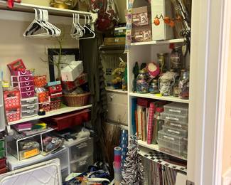 Crafting closet
