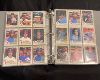 Assortment of Fleer Baseball Cards