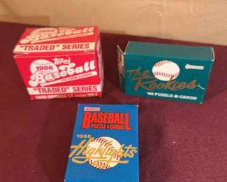 1986 Topps Traded, 1986 Donruss Highlights The Rookies 