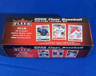 2006 Fleer Baseball Cards Factory Set