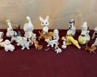Vintage Porcelain Animals and More