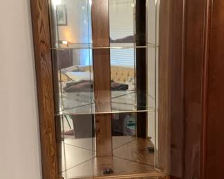 Corner Curio Cabinet 