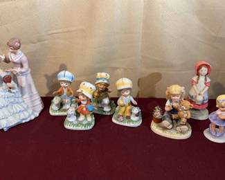 Figurines Homco and Other