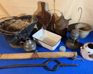 Embury No. 40 Traffic Gard Lantern plus Other Vintage 