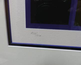 Victor Vasarely Mely, signed & numbered color silkscreen