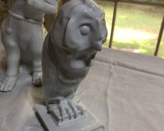 Herend white Owl