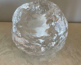 Glass votive holder, was $9, NOW $6