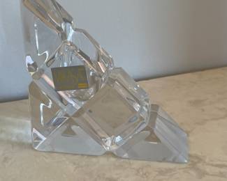 Mikasa angled candle holder, 3.5"H x 4"W,  was $10, NOW $7