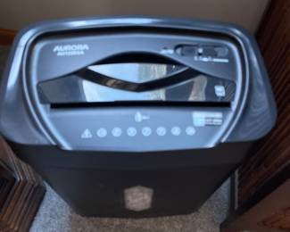 Paper Shredder,  was $25, NOW $20