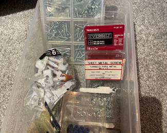 Assorted box of screws,  was $8, NOW $5