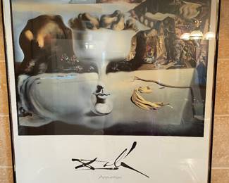 Salvador Dali print,  was $30, NOW $24