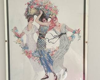 Vogue cover June 1913  of 3 woman, 11" x 14",  was $32, NOW $20