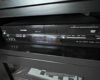 Toshiba VHS/DVD player,  $40
