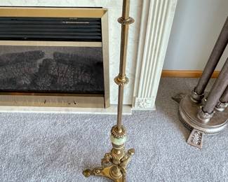 Beautiful brass & onyx  stand, 39"H,  was $375, NOW $175